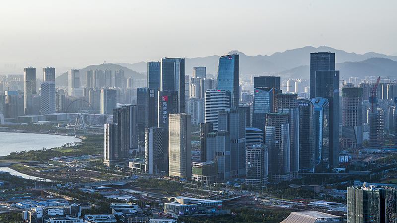 圖為深圳前海城市風(fēng)光。